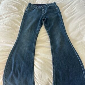 Stella McCartney Blue Flare Denim Jeans
